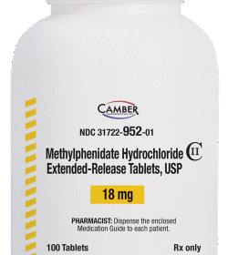 Methylphenidate Hydrochloride 5mg (Ritalin) 10x5mg per strip