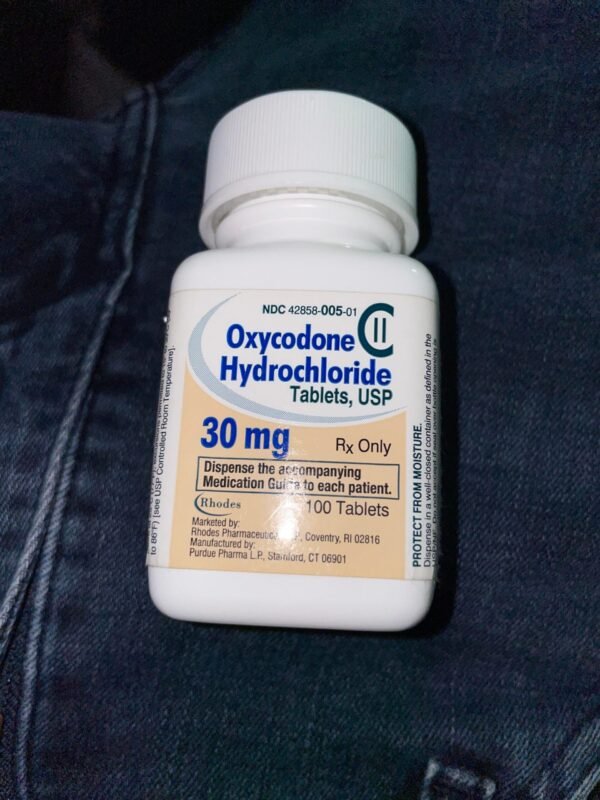 Oxycodone Hydrochloride RP30s